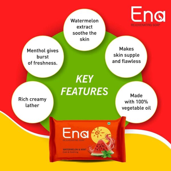 Watermelon And Mint Soap(75g) - Image 3