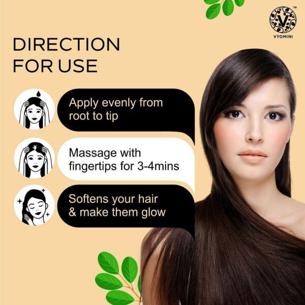 Vyomini Moringa Hair Oil(150 Ml) - Image 5