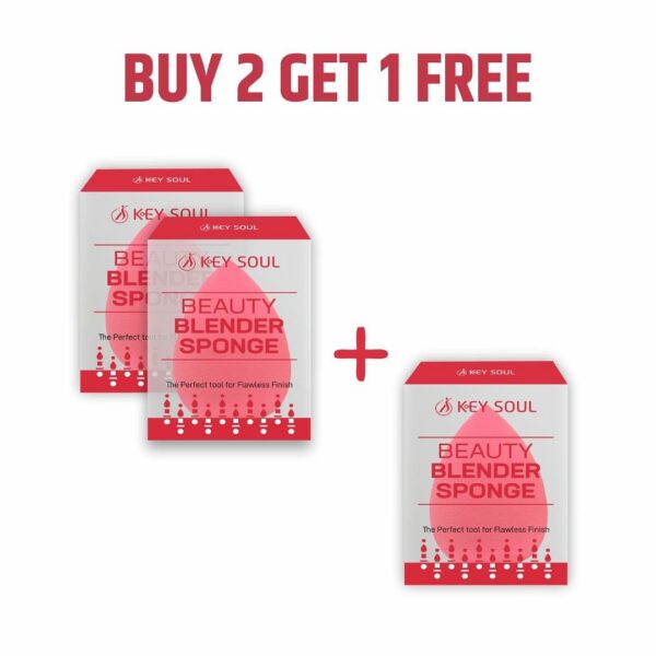 Key Soul Beauty Blender Sponge 2+1 Combo