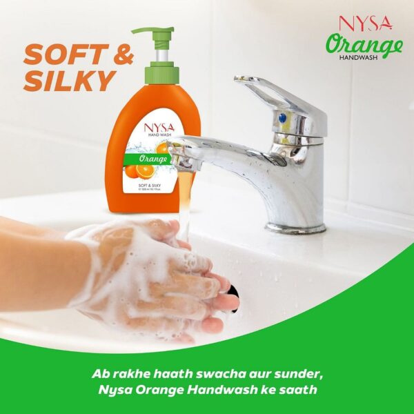 Nysa Orange Handwash(300 Ml) - Image 4