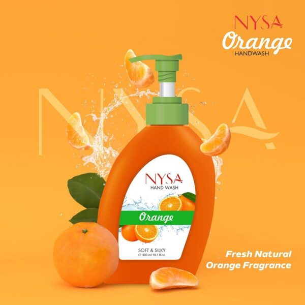 Nysa Orange Handwash(300 Ml) - Image 2