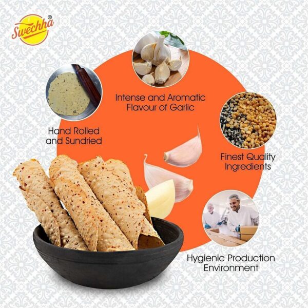 Garlic Chana Papad(250g) - Image 4