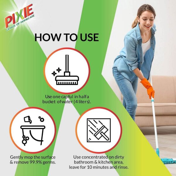New Pixie Floor Cleaner(500ml) - Image 5