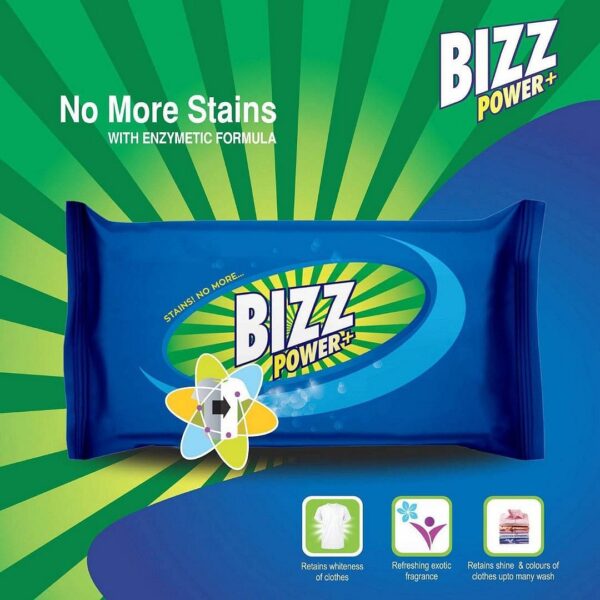 Bizz Power Plus Detergent Cake(165g) - Image 2