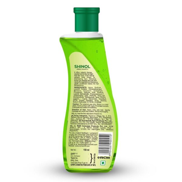 Shinol Herbal Shampoo(150ml) - Image 5