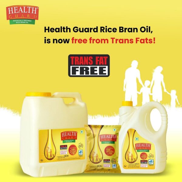 R. Health Guard Rice Bran Oil(5 Ltr) - Image 2