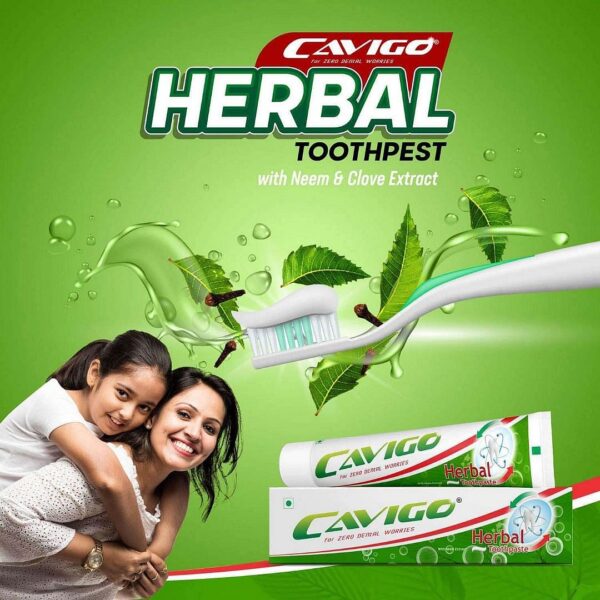 Cavigo Herbal Tooth Paste(100g) - Image 3