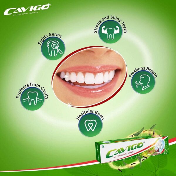 Cavigo Herbal Tooth Paste(100g) - Image 5