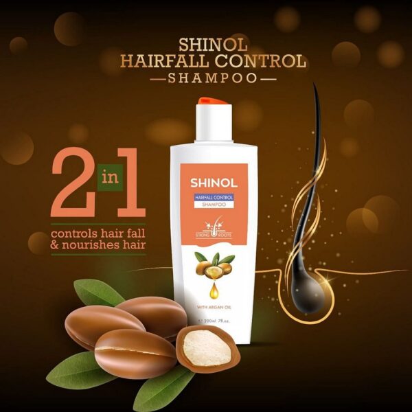 Shinol Hairfall Control Shampoo (80ml) - Image 2