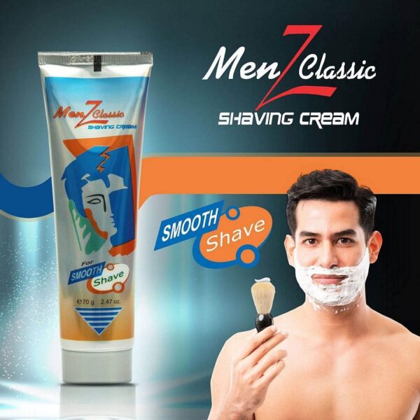Men Z Classic Shaving Cream(70g) - Image 3