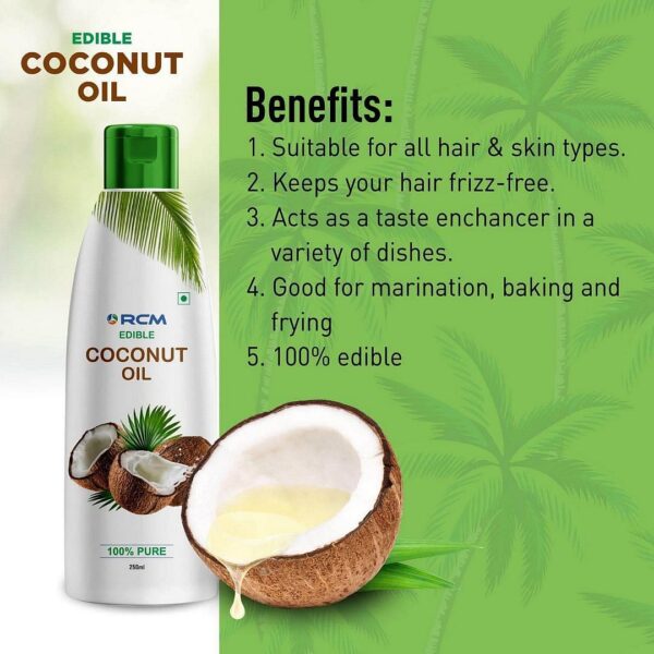 Edible Coconut Oil(bottle)(250ml) - Image 4