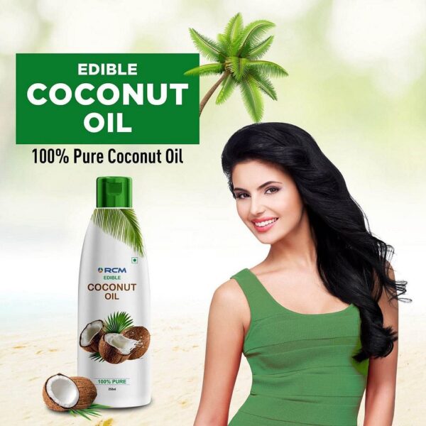 Edible Coconut Oil(bottle)(250ml) - Image 3