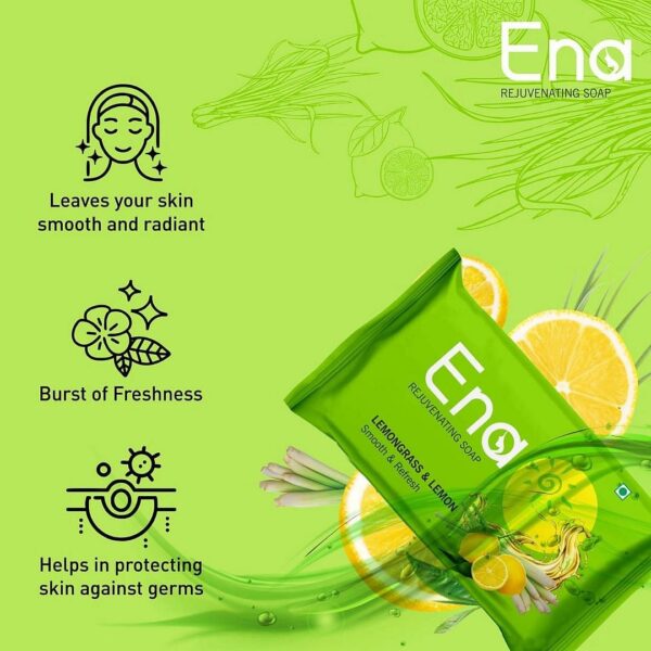 Lime And Lemongrass Soap(75g) - Image 5