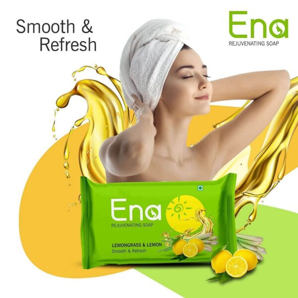 Lime And Lemongrass Soap(75g) - Image 4
