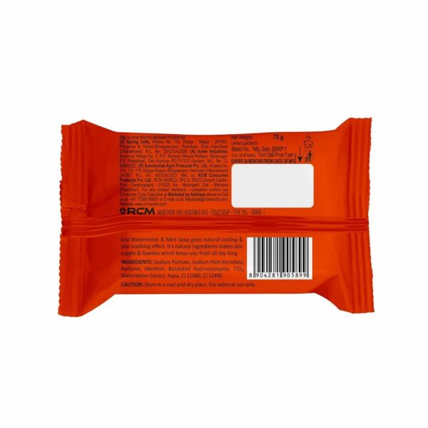 Watermelon And Mint Soap(75g) - Image 2