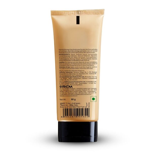 Vyomini Moringa Face Scrub(60g) - Image 2