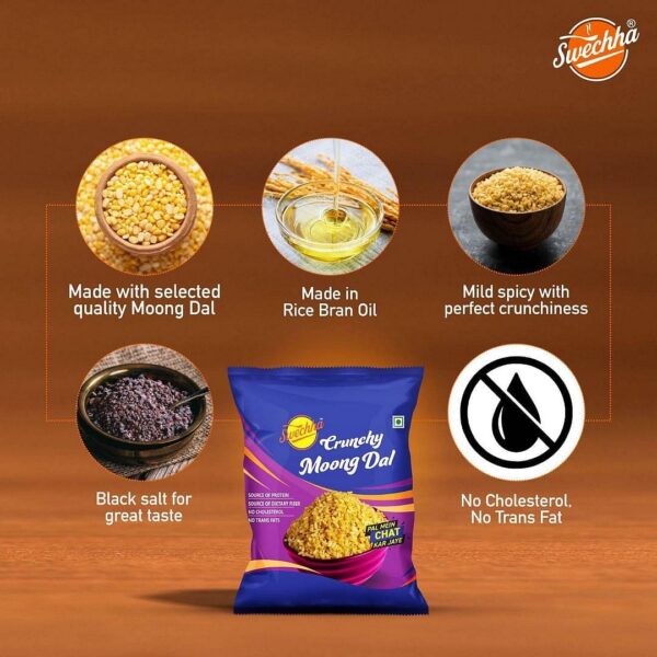 Crunchy Moong Dal(80g) - Image 4