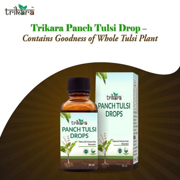 Trikara Panch Tulsi Drop(30ml) - Image 3
