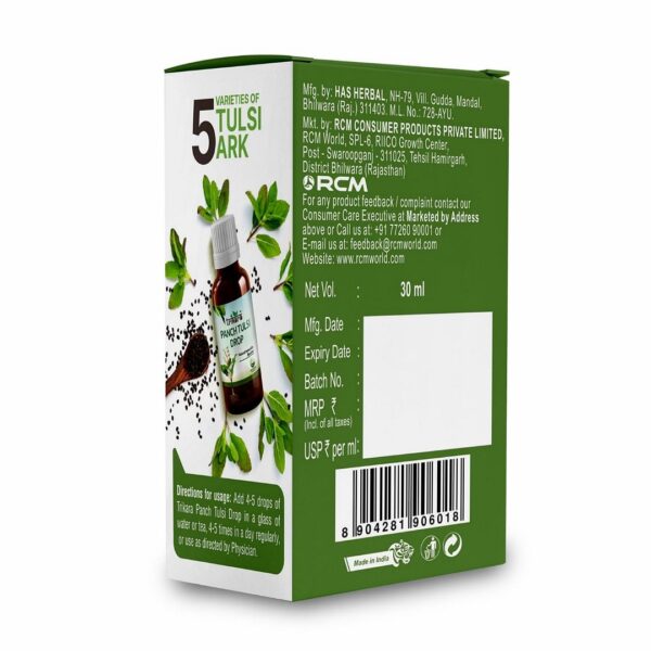 Trikara Panch Tulsi Drop(30ml) - Image 6