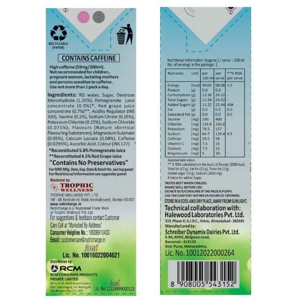 Nutricharge Refresher(200ml) - Image 5
