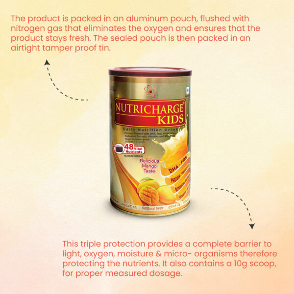 Advance Nutricharge Kids Mango(300g) - Image 2