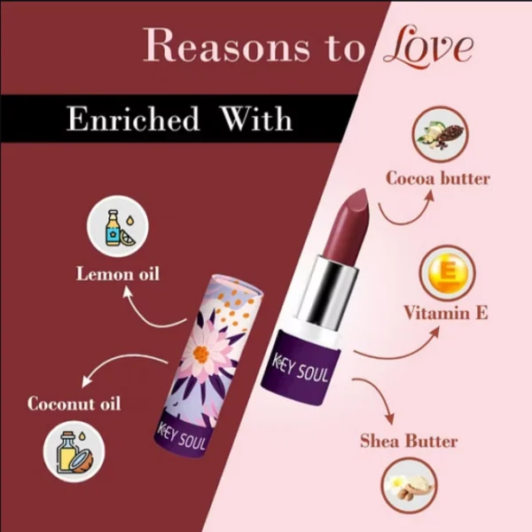 Key Soul Matte Lipstick N05 Soft Pink - Image 2